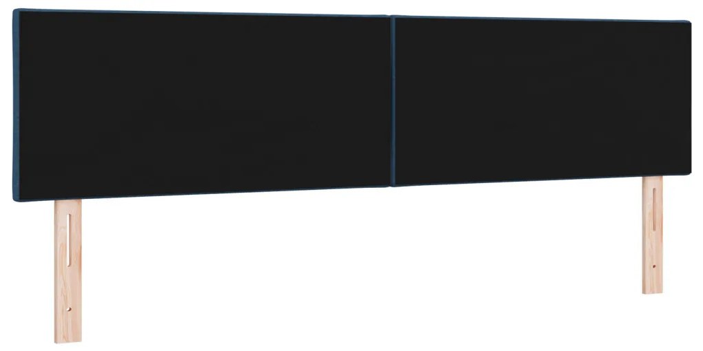LED Fejtámla Gyémánt Blokk Mintával Kék 180 cm Szövet