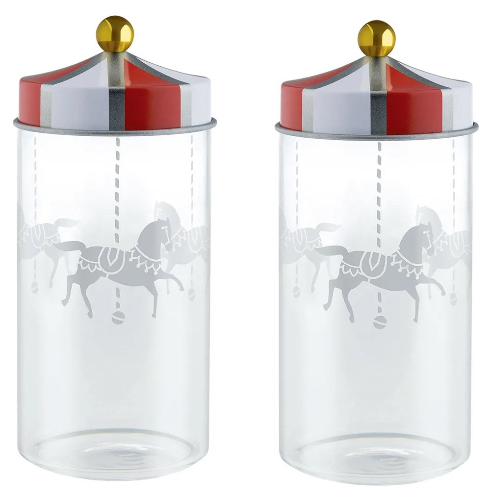 Circus fűszertároló, 2 db., átm. 5,3 cm - Alessi