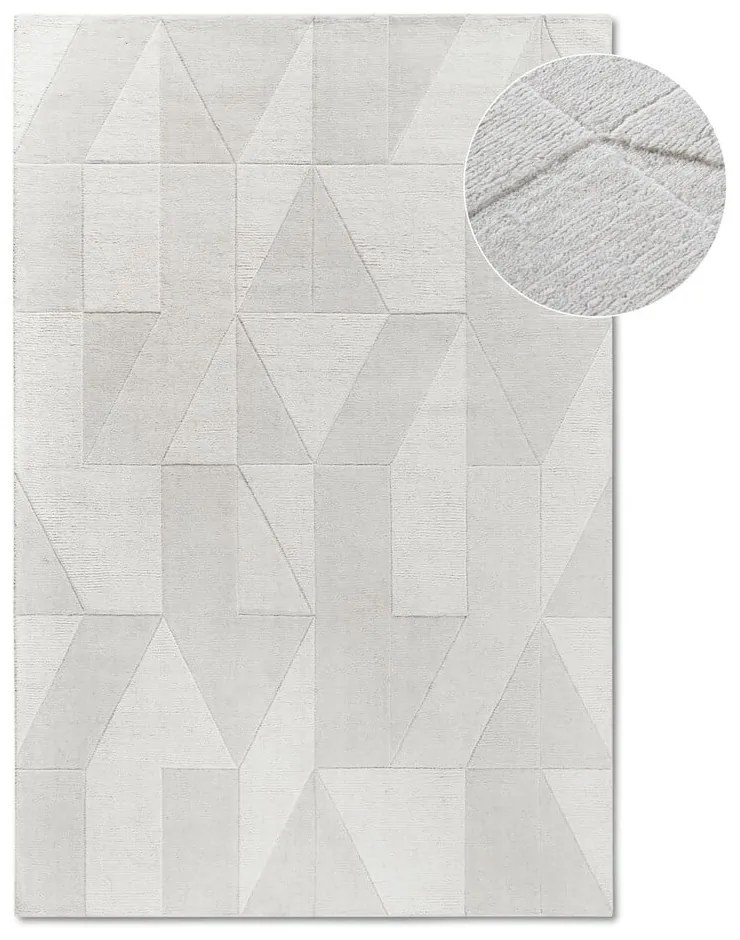 Krémszínű kézi szövésű gyapjú szőnyeg 120x170 cm Ursule – Villeroy&amp;Boch