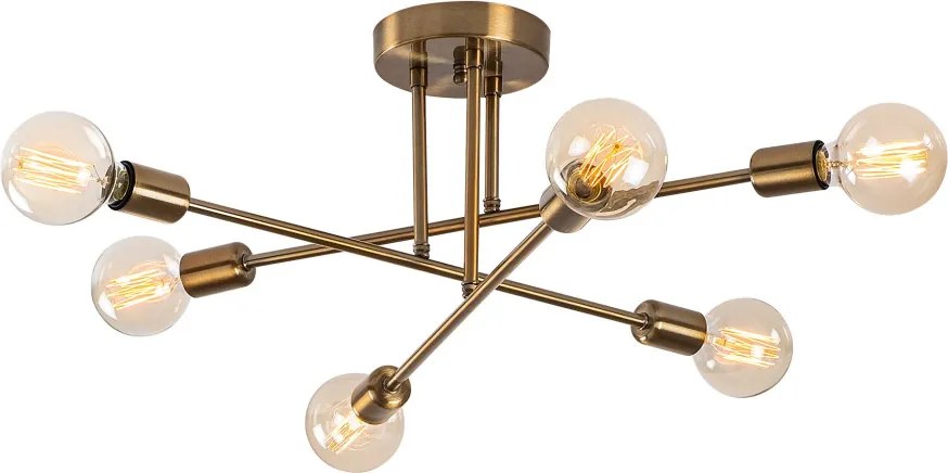 Flower mennyezeti lámpa, vintage