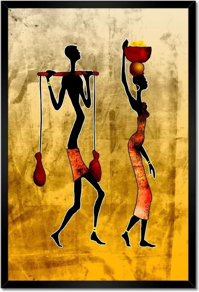 Poszterek keretben 40x60 Afrikaiak