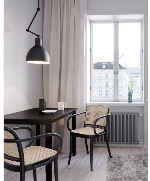 ByRydens 4200930-4007 - Rúddal szerelt csillár, használt, 1xE27/5W/230V, fekete