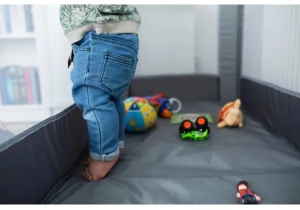 Lionelo - Utazó kiságy STEFI szürke