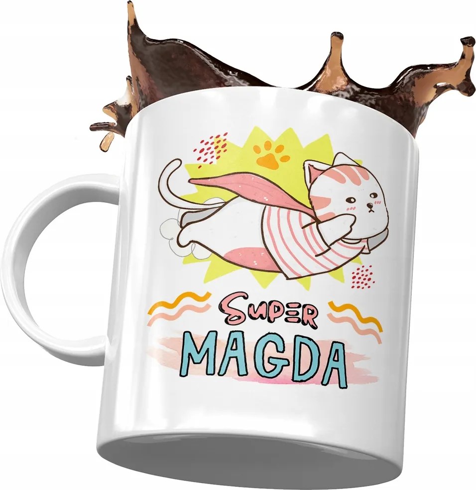 Magda Születésnapi Bögre Névnapi Ajándék Nyomtatott Fotóval