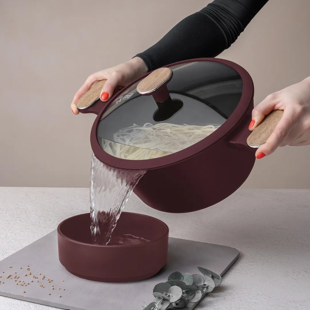 BerlingerHaus Leonardo Nordic titánbevonatúedénykészlet, 15 darabos