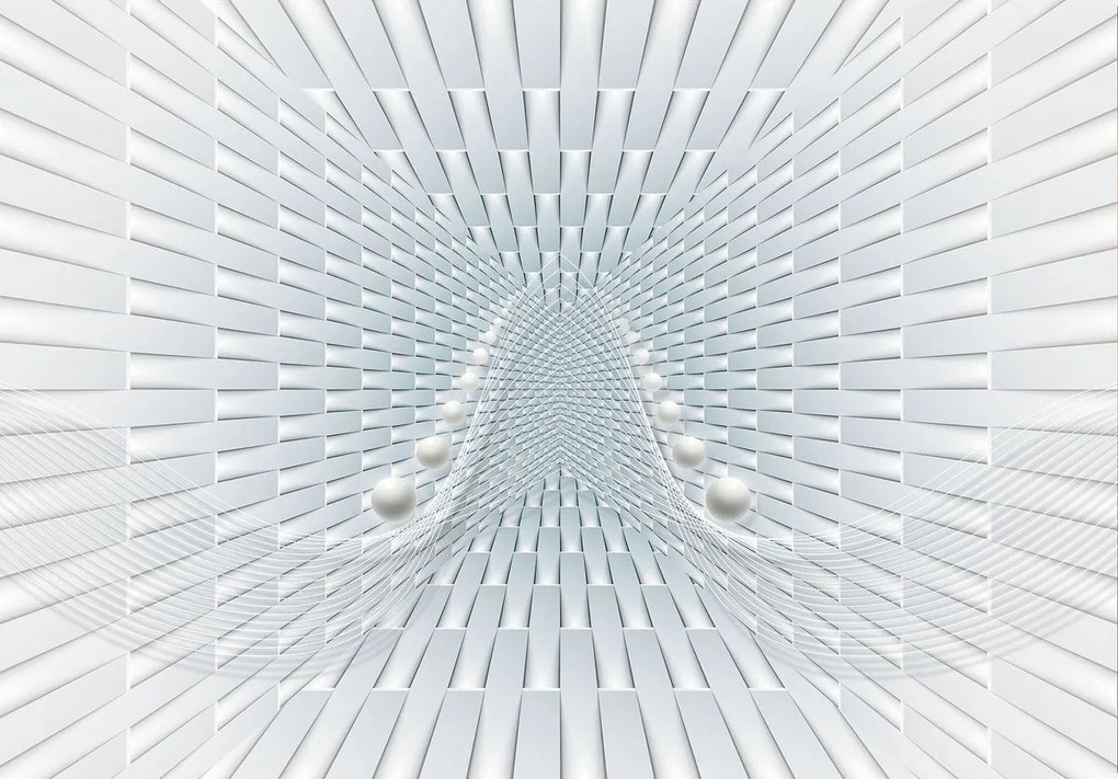 Fotótapéta - 3D folyosó (152,5x104 cm)