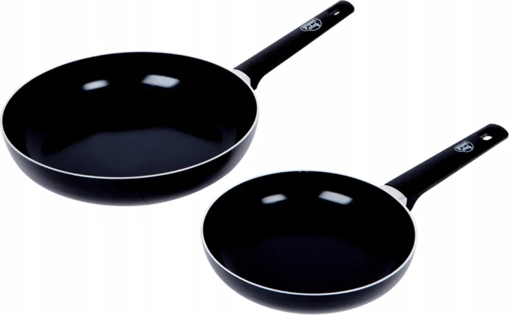 Hagyományos serpenyő GreenChef 20 és 28 cm kerámia 2 db-os szett