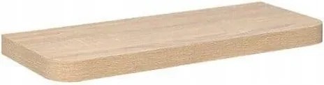 Fixy Fali Polc 60 cm Lekerekített natúr Mdf