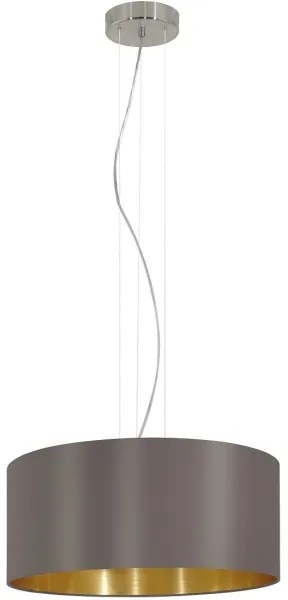 Eglo 31608 - Csillár kötélen MASERLO 3xE27/60W/230V