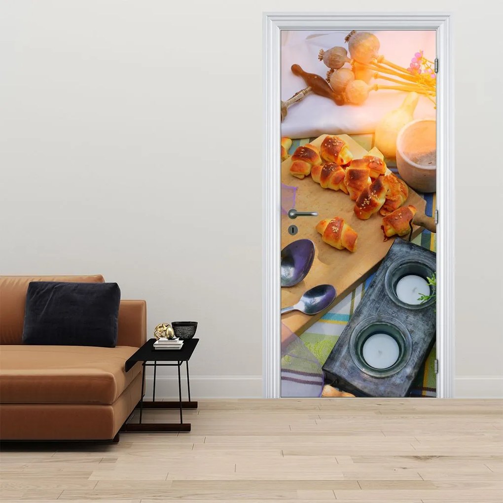 Fotótapéta ajtóra - Nyári piknik (95x205cm)