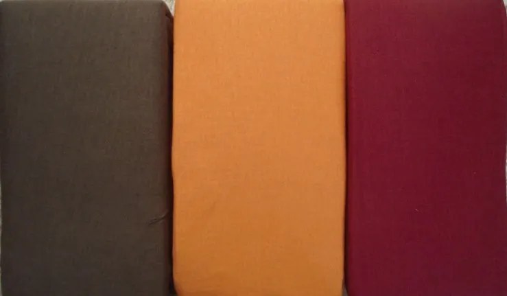 Letisa Pamut Gumis Lepedő 200x220 cm Barna