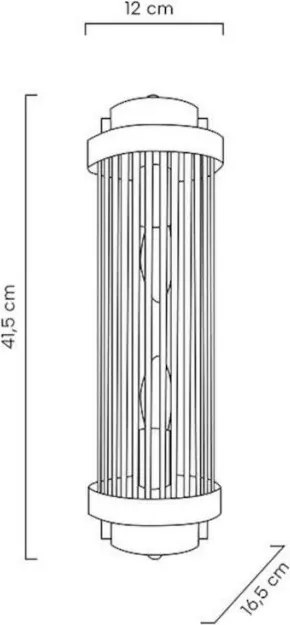King Home COLUMN MSE010100360 Fali lámpa 2x40W/E14 IP20