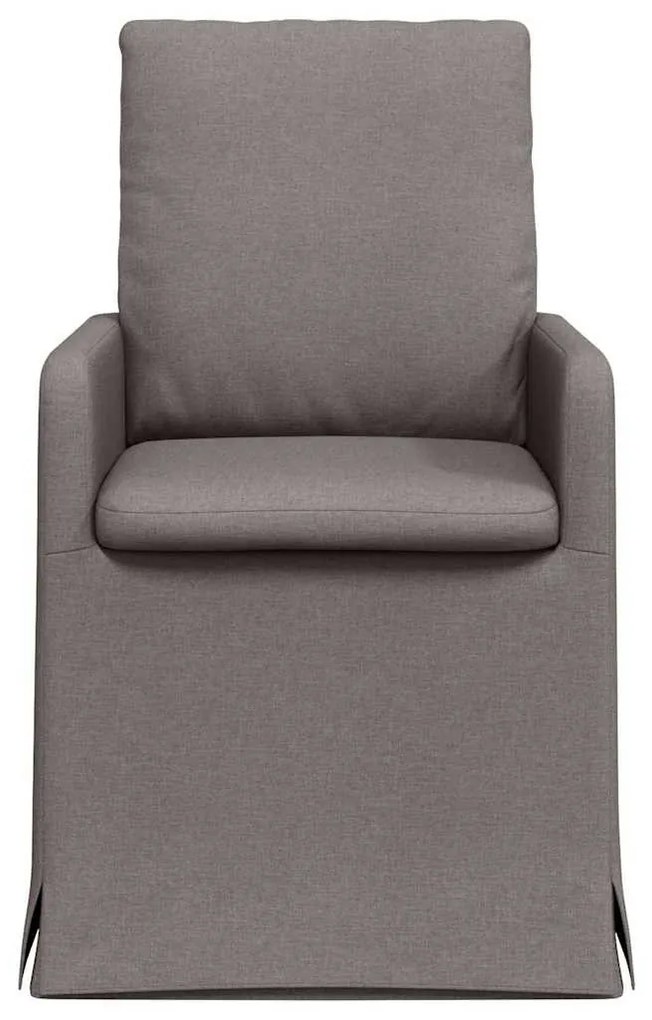 Étkező Székek 2 pcs Tópszínű 57 x 67 x 98 cm szövet