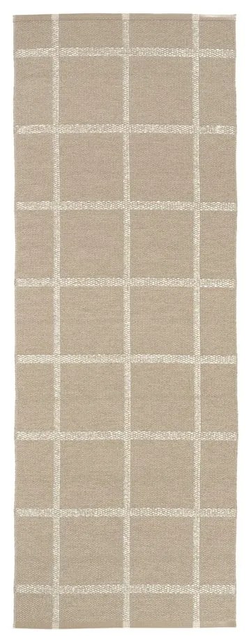 Bézs kültéri-beltéri futószőnyeg 70x225 cm Ada Dark Linen – Pappelina