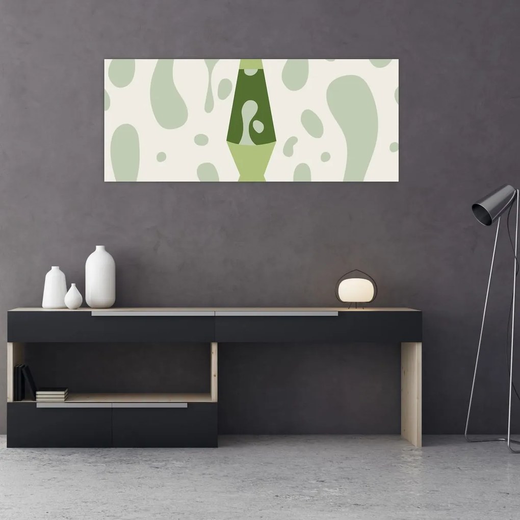 Kép - Hippik, lávalámpa (120x50 cm)