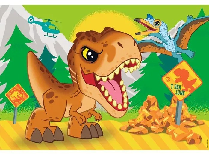 Dinoszaurusz Explorers 2x20 db-os puzzle Clementoni
