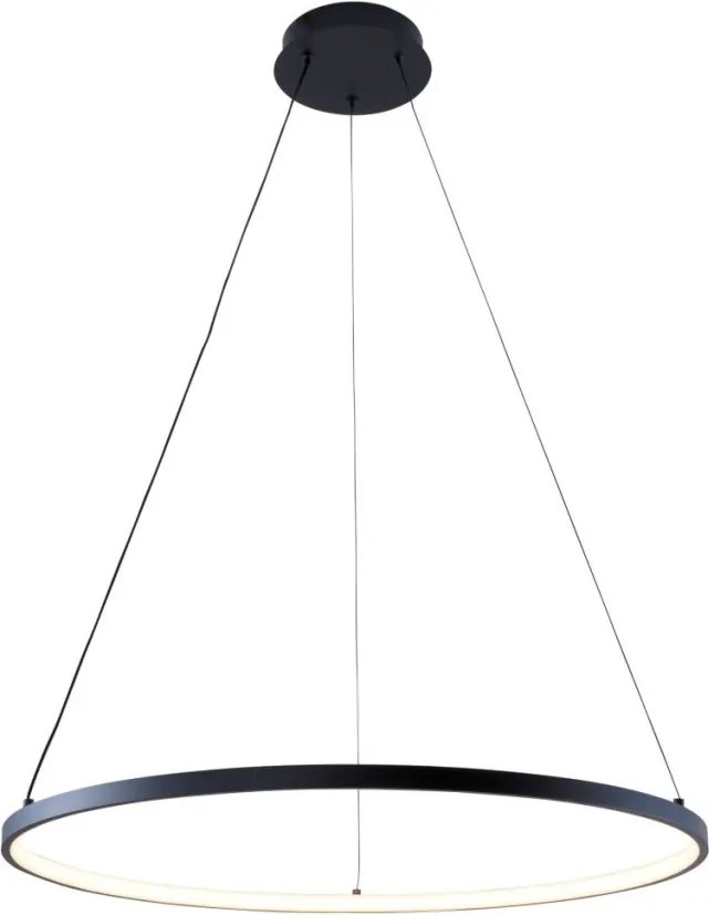 ZUMA LINE 2023201-BK60 BRENO Modern Led Függesztett Lámpa Fekete LED IP20