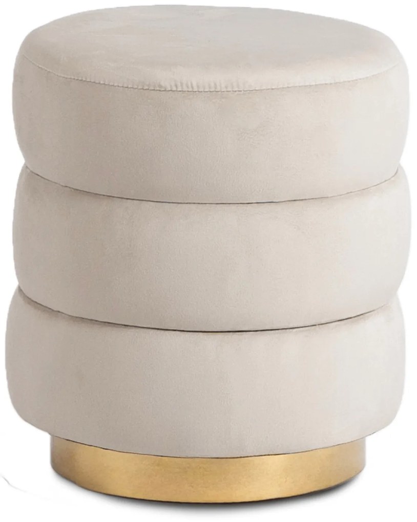 Zsámoly Agra (bézs bársony) . Akció -13%. 1129172