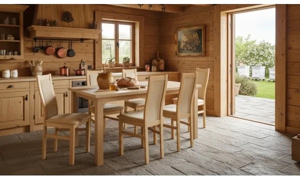 Bővíthető LIAM étkezőasztal Sonoma tölgy színben