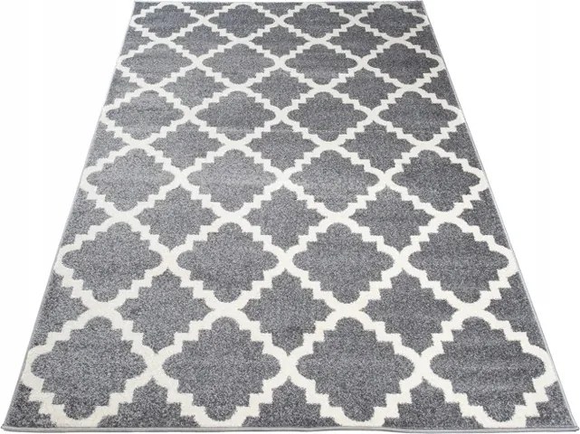 Marokkói Lóhere Szőnyeg 200x290 plüss puha