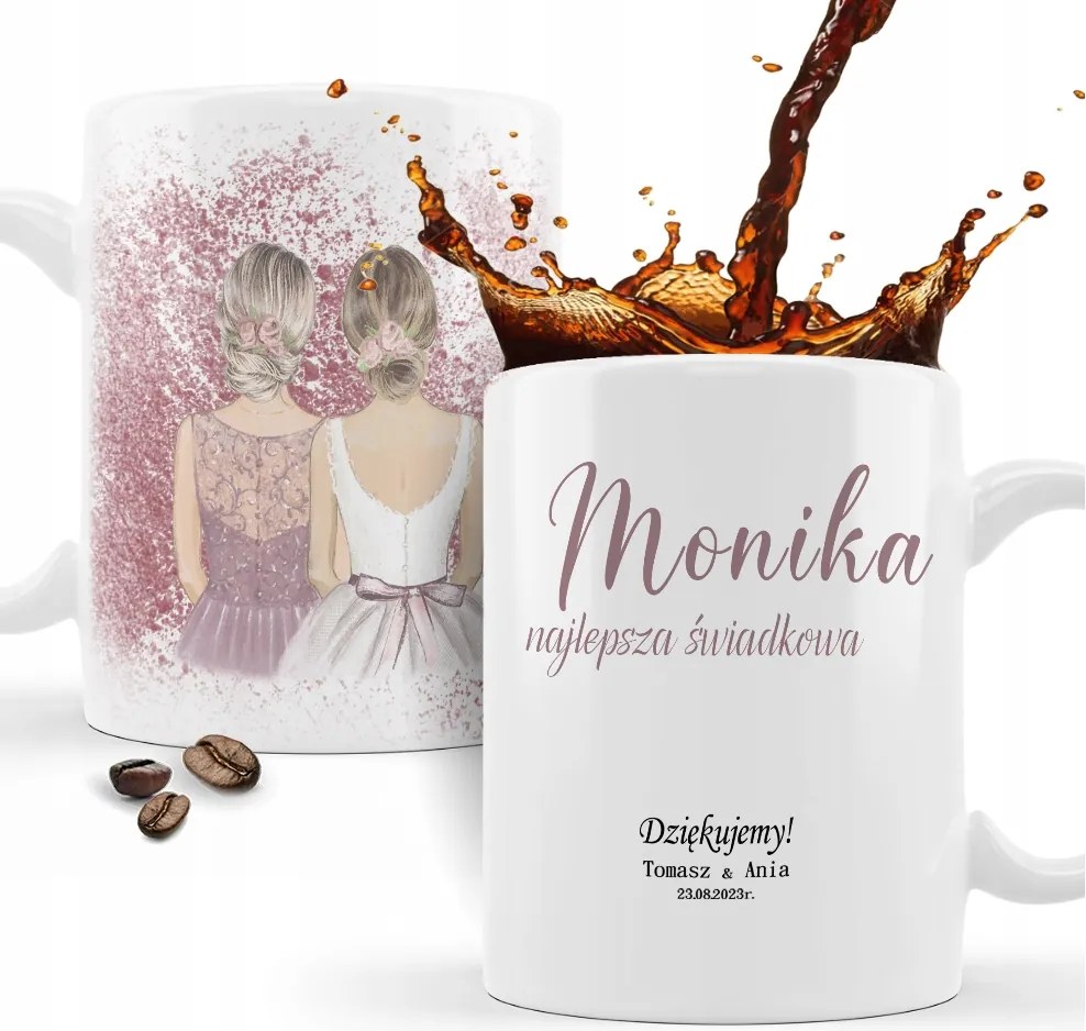 Ajándék Bögre Köszönetnyilvánítás A Tanúnak Név