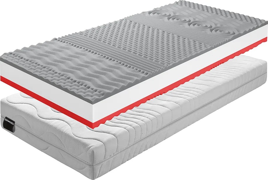 Matrac, habszivacs, 120x200, BE TEMPO 30 NEW