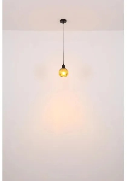 Globo 15638G - Csillár zsinóron ZUMBA 1xE27/25W/230V átm. 15 cm zöld