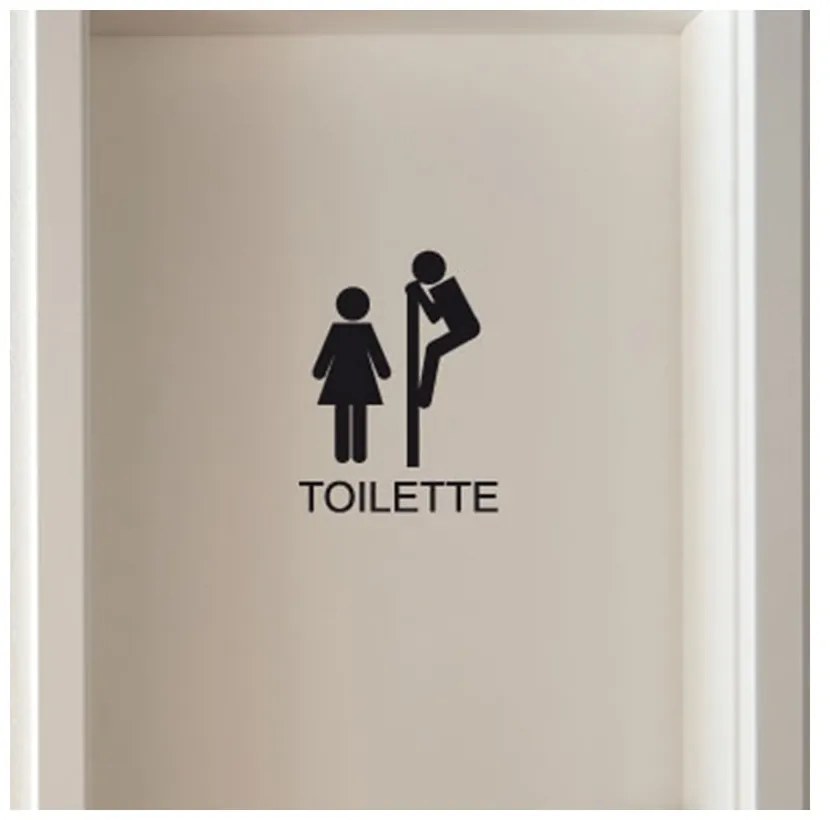 Toilettes Funny matrica - Ambiance