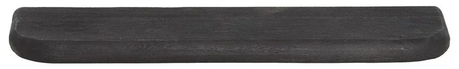 Fekete mangófa fali polc 50 cm Tarontu – Light &amp; Living