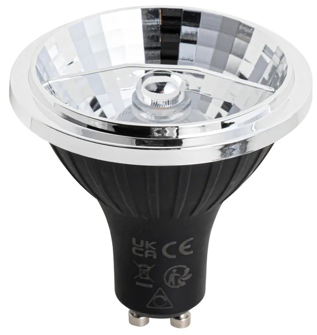 5 darabos GU10 szabályozható LED izzó készlet 70mm 6.5W 600 lm 4000K