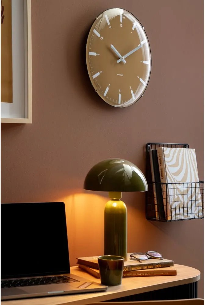 Sötétzöld asztali lámpa (magasság 35 cm) Aente – Leitmotiv