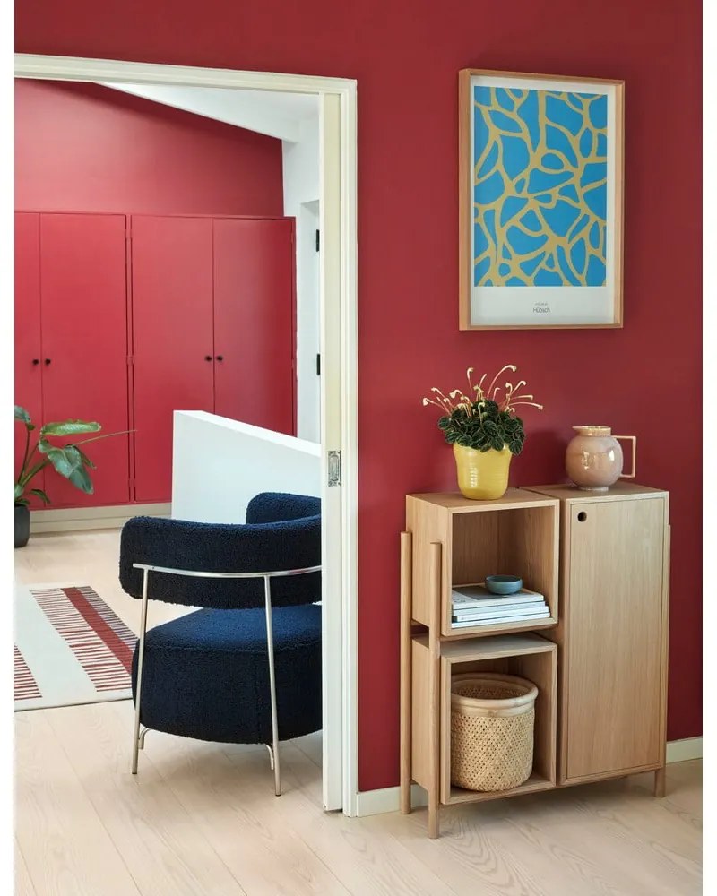 Tina 2 db-os sárga kerámia virágcserép szett - Hübsch