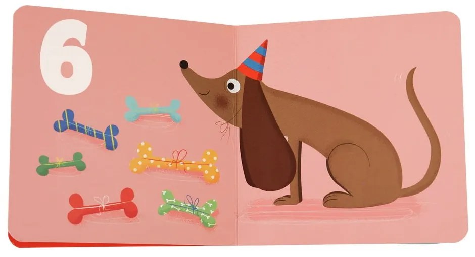 Interaktív játék First Numbers Book Animals – Rex London