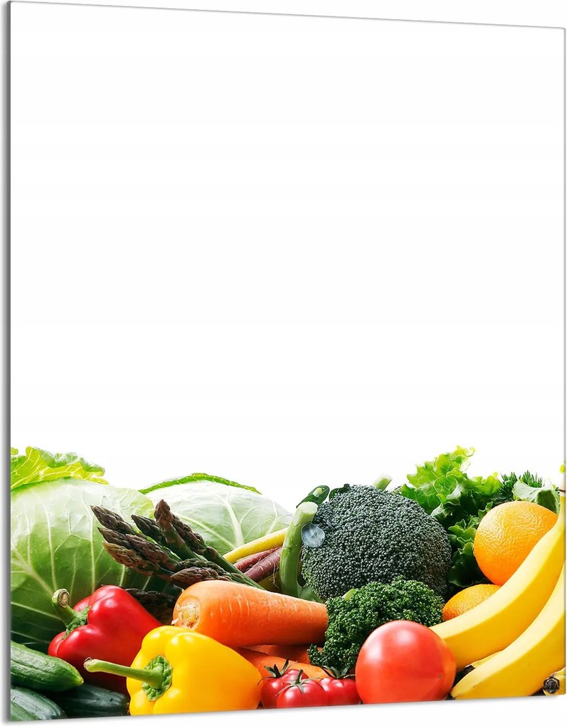 Üveg Vágódeszka 40x52 Zöldségek A Konyhába