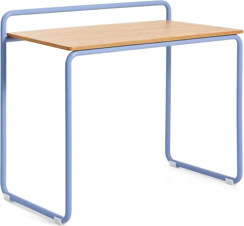 Gyerek íróasztal kőrisfa dekoros asztallappal 45x82 cm Tinn – Kave Home