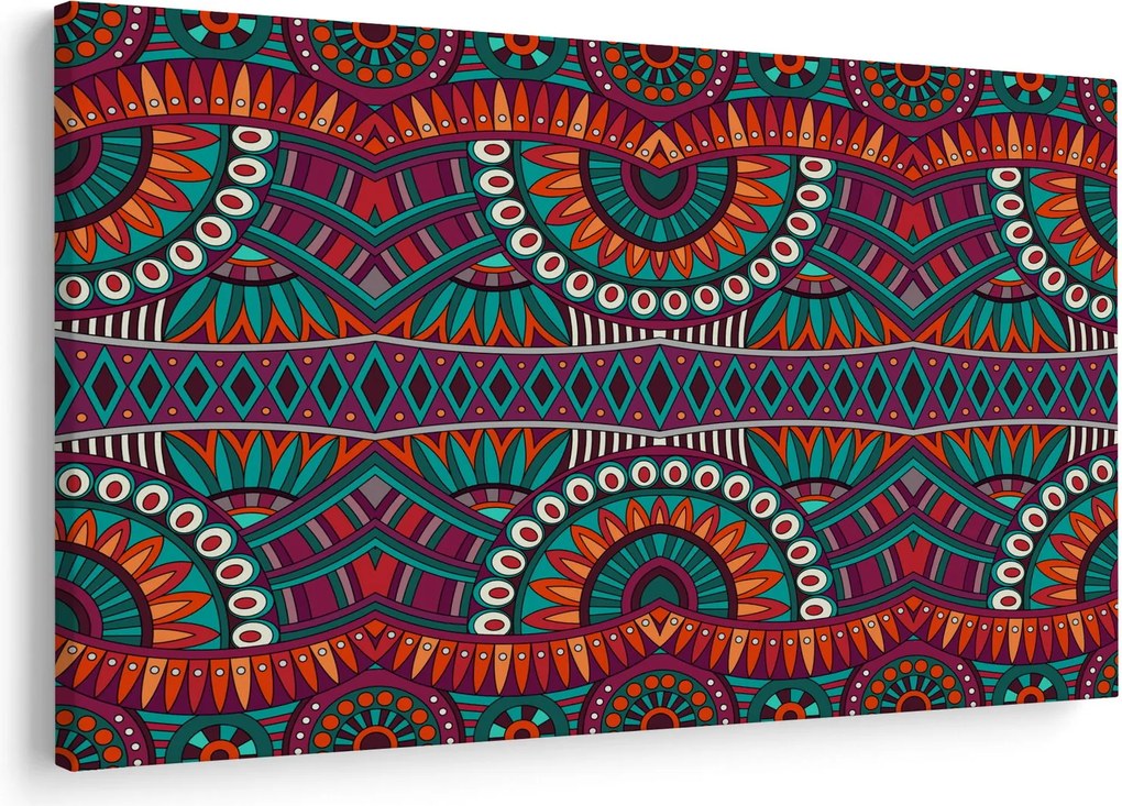 A díszítő absztrakció képe (90x60 cm)