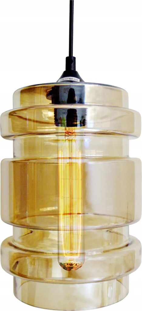 Eredeti borostyán függőlámpa 1xE27 60W Decorado 31-36643 Candellux