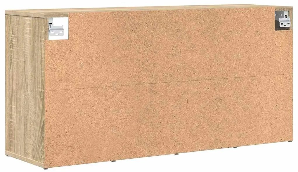 Cipősszekrény polcokkal sonoma tölgy 103 x 30 x 51 cm Faanyag