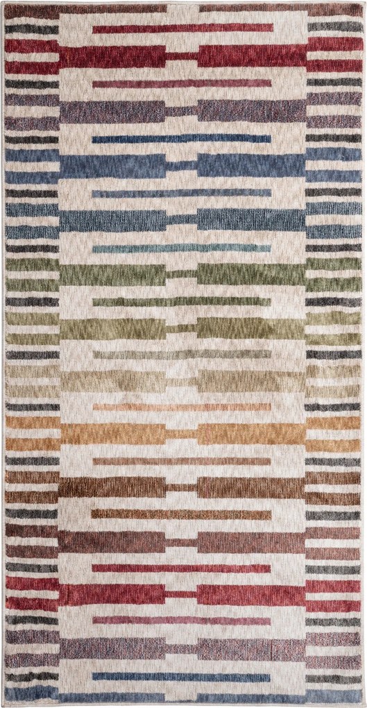 Szőnyeg Modern Hálószoba Szőnyeg 80x150cm Luxus Elegáns Minta Szép