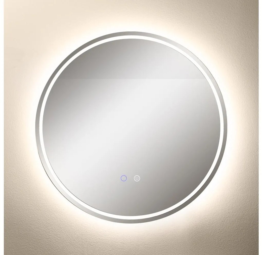 Zuma Line D3004-60-LED Fürdőszobai tükör háttérvilágítással 24W/230V 3000/4000/6000K IP44 fehér