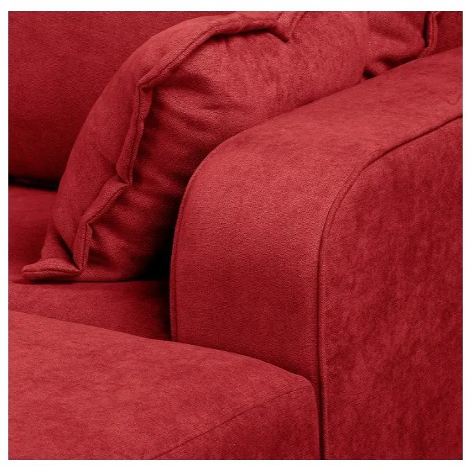 Piros sarokkanapé (jobb oldali) Beata – Ropez