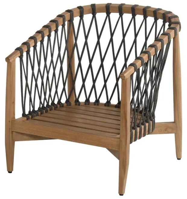 Natúr színű tömörfa kerti fotel Bora Bora – Hartman