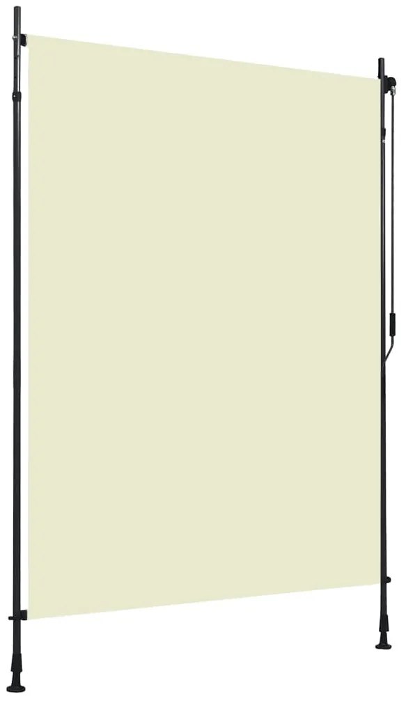 krémszínű kültéri roló 150 x 270 cm