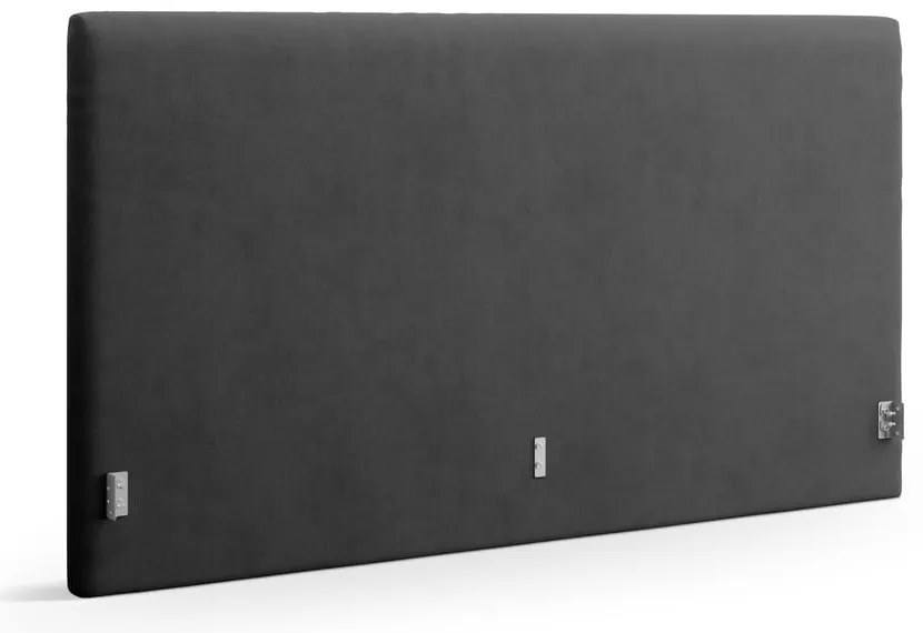 Antracitszürke kárpitozott ágytámla 170,5x100 cm Remo – Micadoni