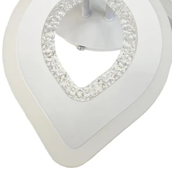 LED Dimmelhető felületre szerelhető csillár LED/95W/230V 3000-6500K + távirányítás