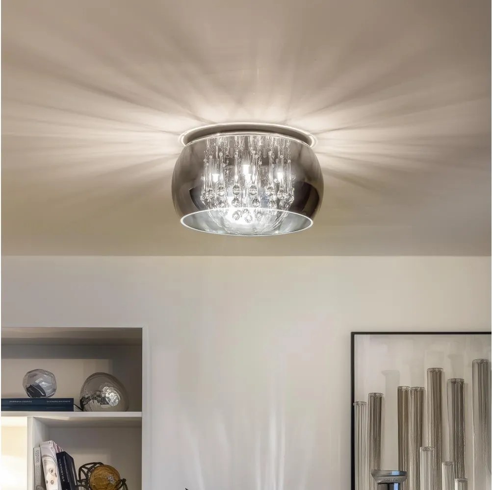 Brilagi - LED kristály mennyezeti lámpa JEWEL 5xG9/40W/230V