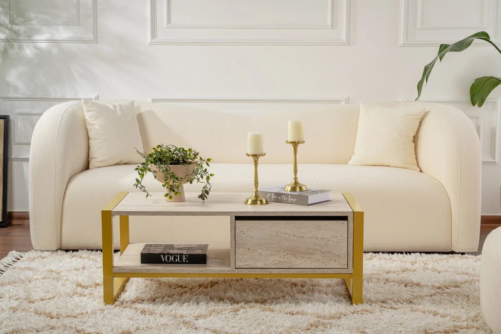 Haldizen - Gold, Travertine