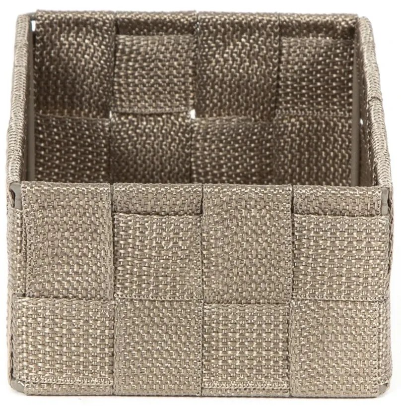 Compactor M TEX tároló rendszerező fiókba, 18 x 12 x 7 cm, taupe, M