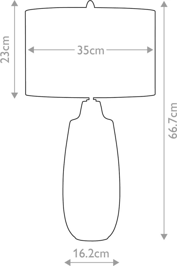 Elstead Lighting NEWHAM NEWHAM-TL-L Asztali lámpa 1x60W/E27