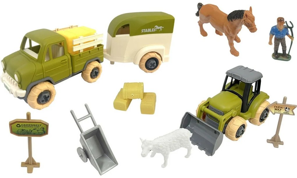 Farm traktor mezőgazdaság